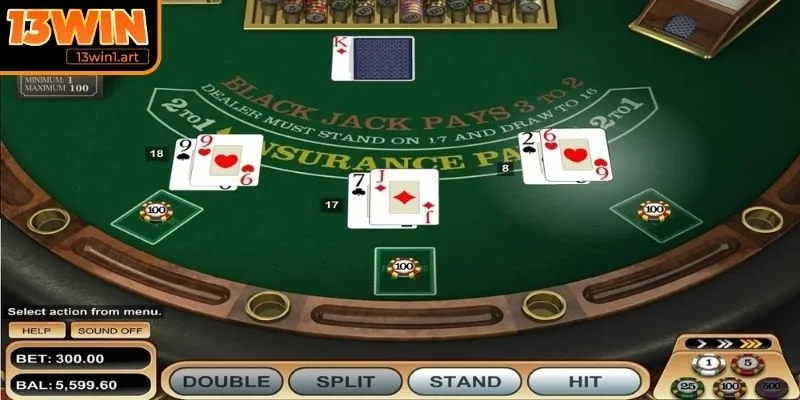 Tham gia ván Blackjack