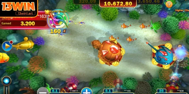 Áp dụng chiến lược Bắn cá Đại Dương