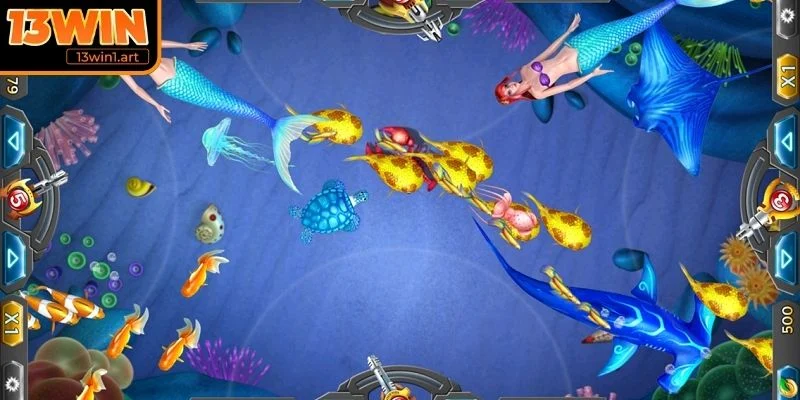 Quy trình chơi bắn cá tiểu tiên cá