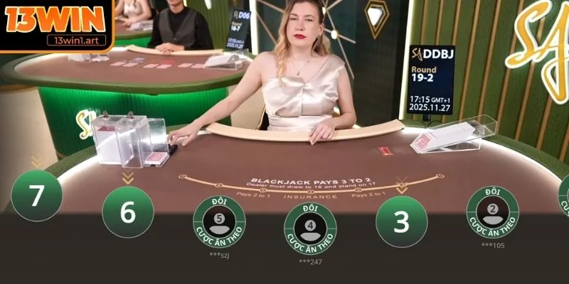Kiểm tra Blackjack và Bảo hiểm