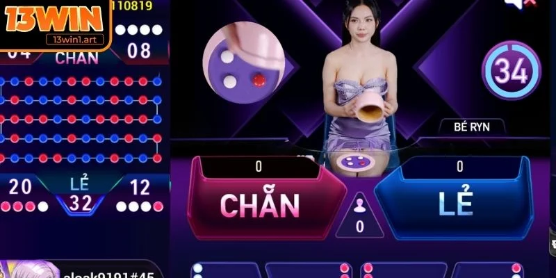 Hướng dẫn chơi xóc đĩa online tại 13WIN